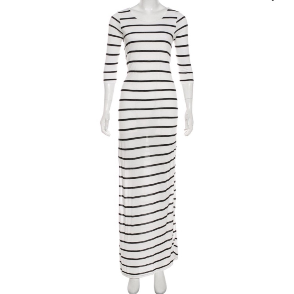 Mason Stripe Maxi Dress (Size P)